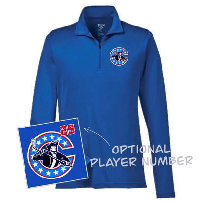 Continentals Logo Performance Quarter Zip