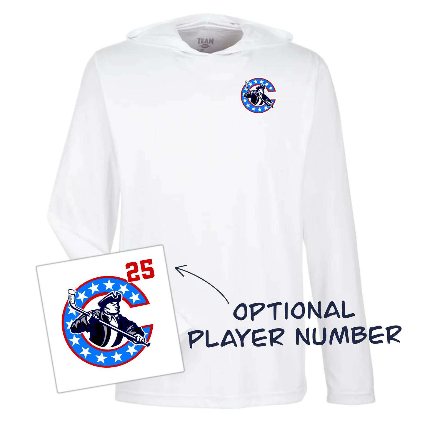 Continentals Logo Performance Hoodie