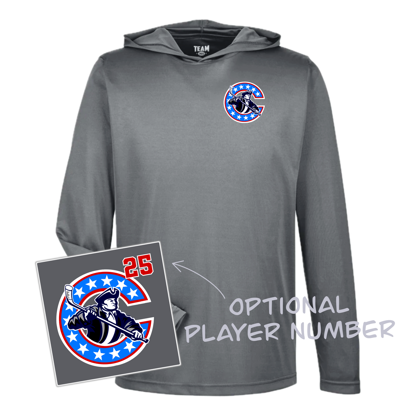 Continentals Logo Performance Hoodie