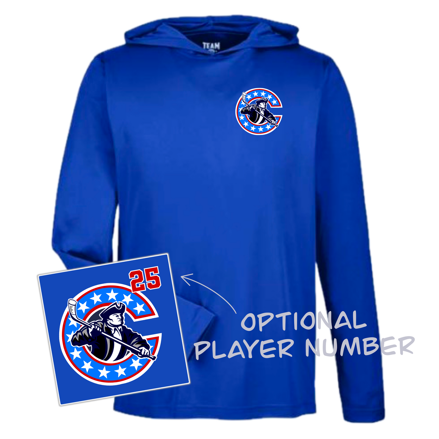 Continentals Logo Performance Hoodie