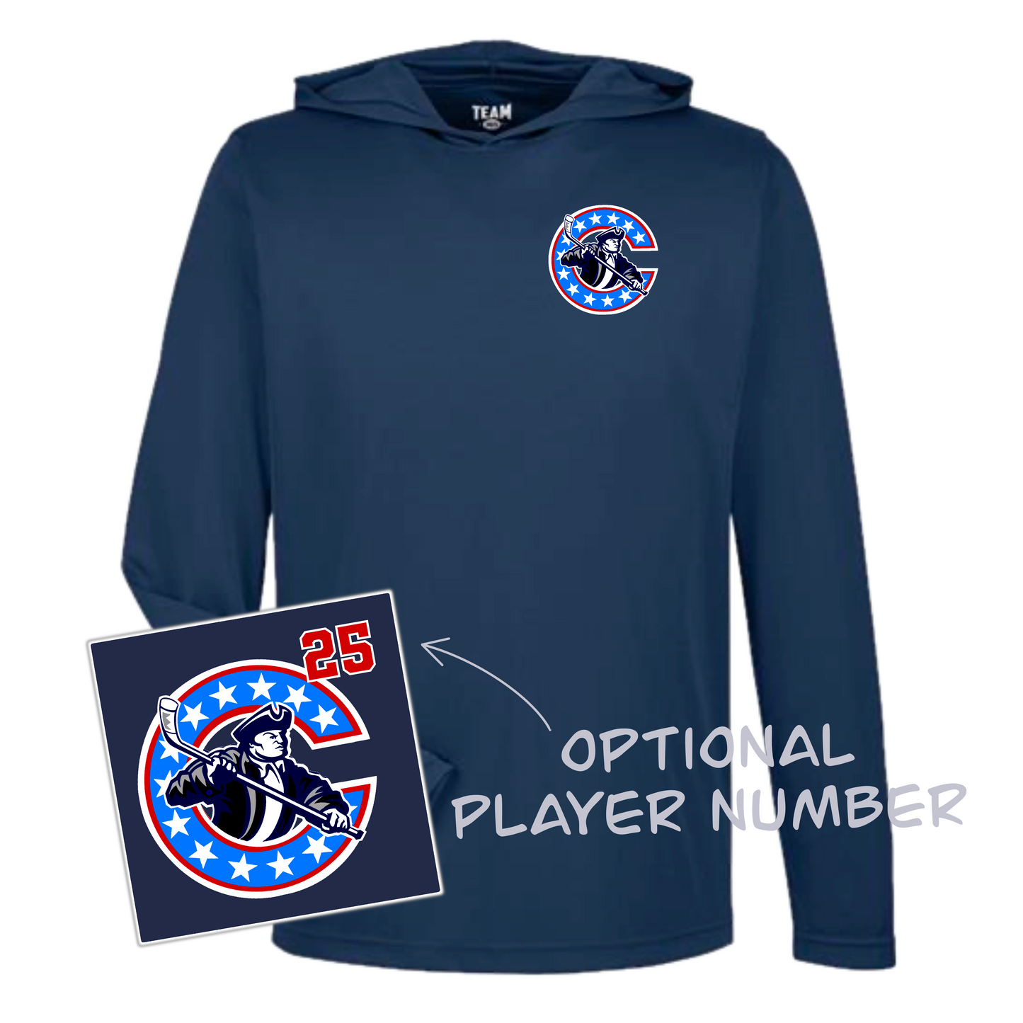 Continentals Logo Performance Hoodie
