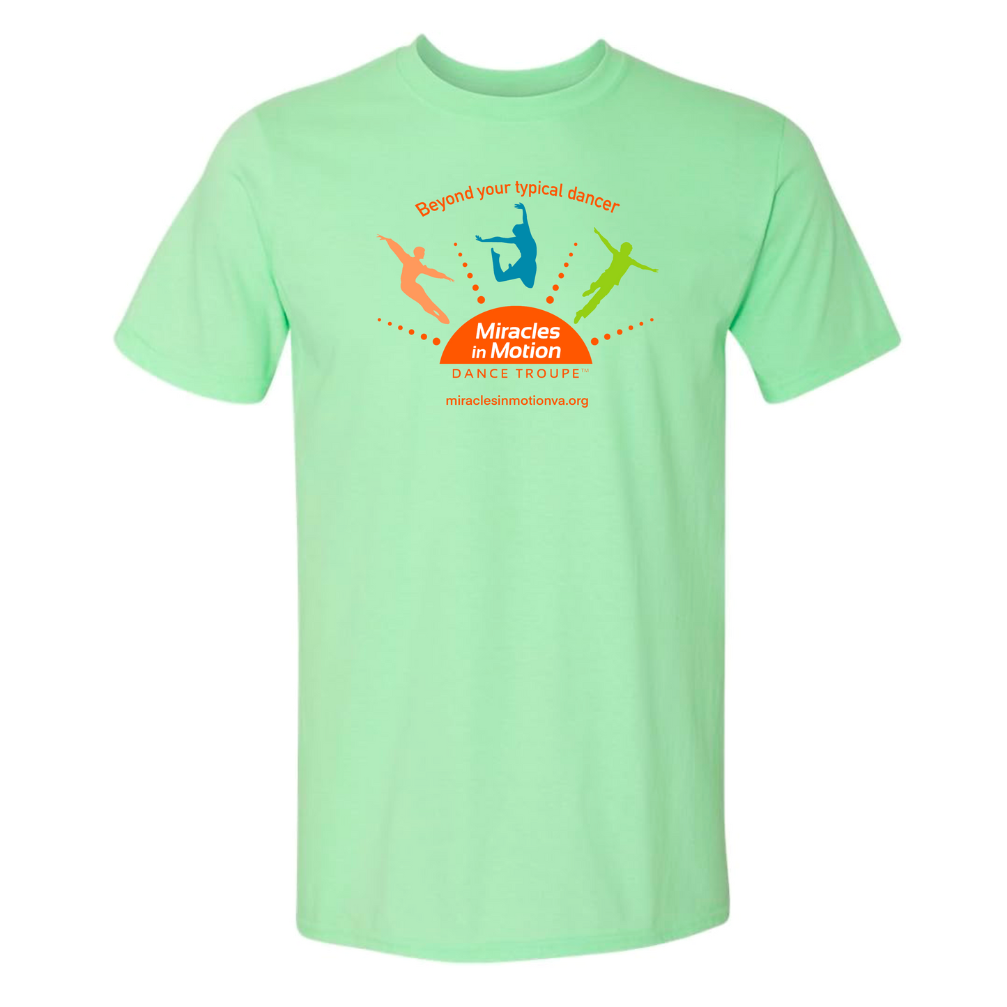 Miracles in Motion Color Logo Tee