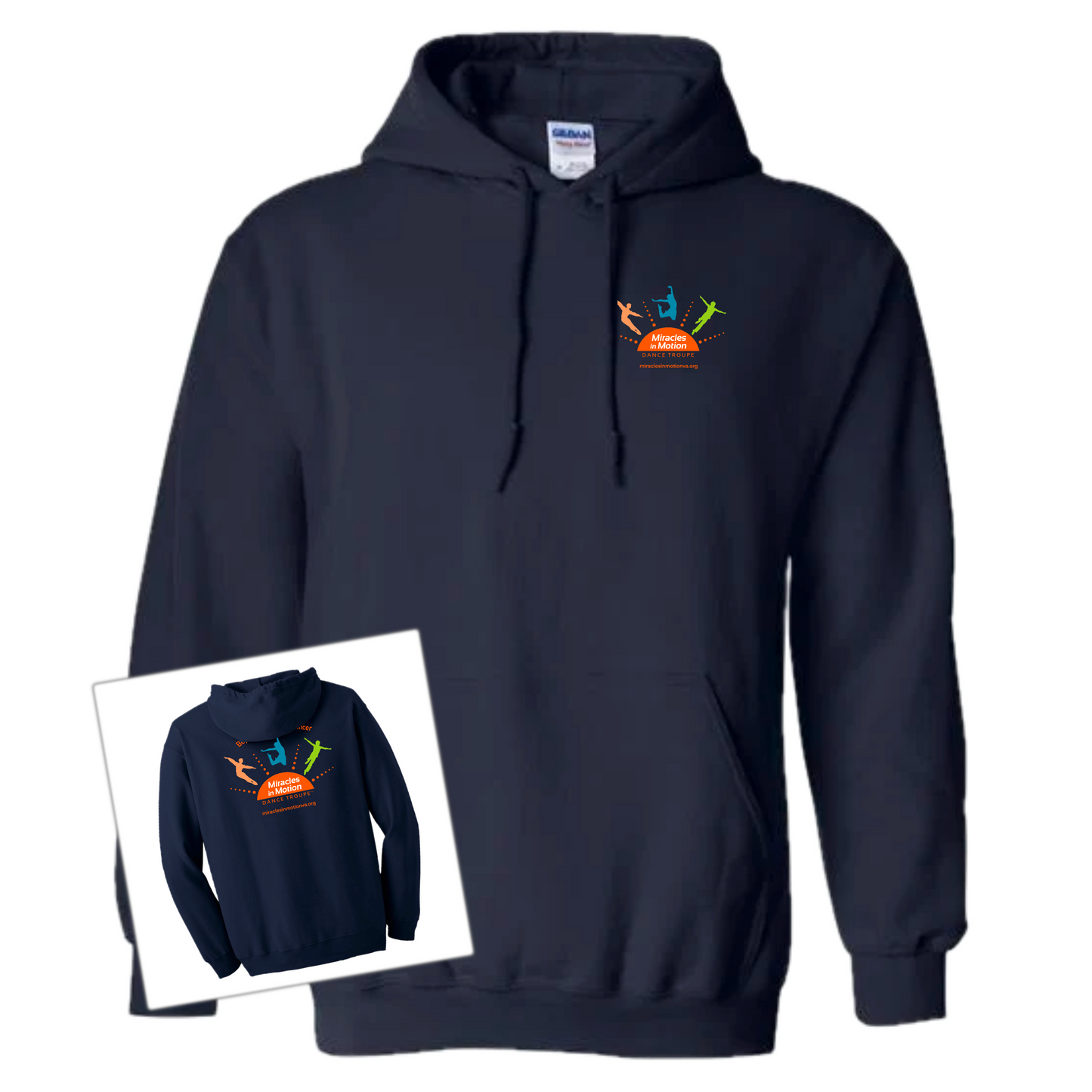 Miracles in Motion Color Logo Hoodie
