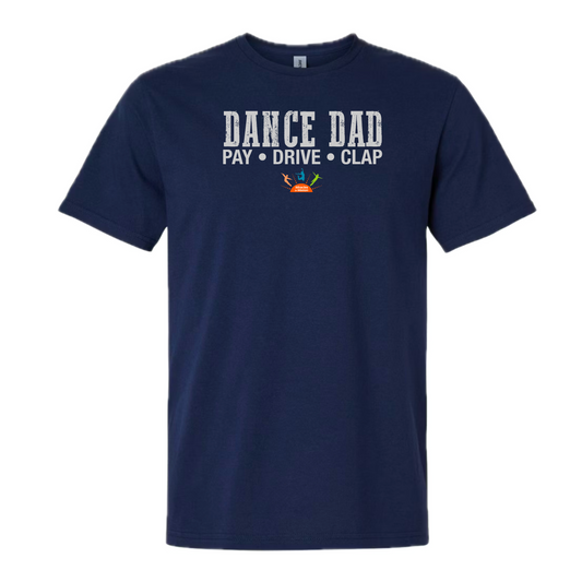 Miracles in Motion Dance Dad Logo Tee