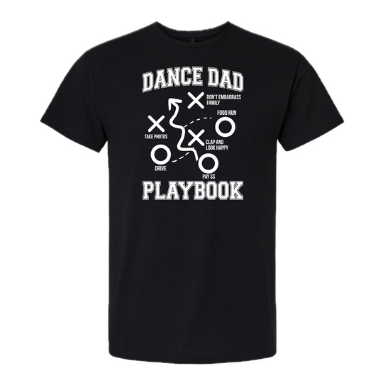 Miracles in Motion Dance Dad Playbook Tee