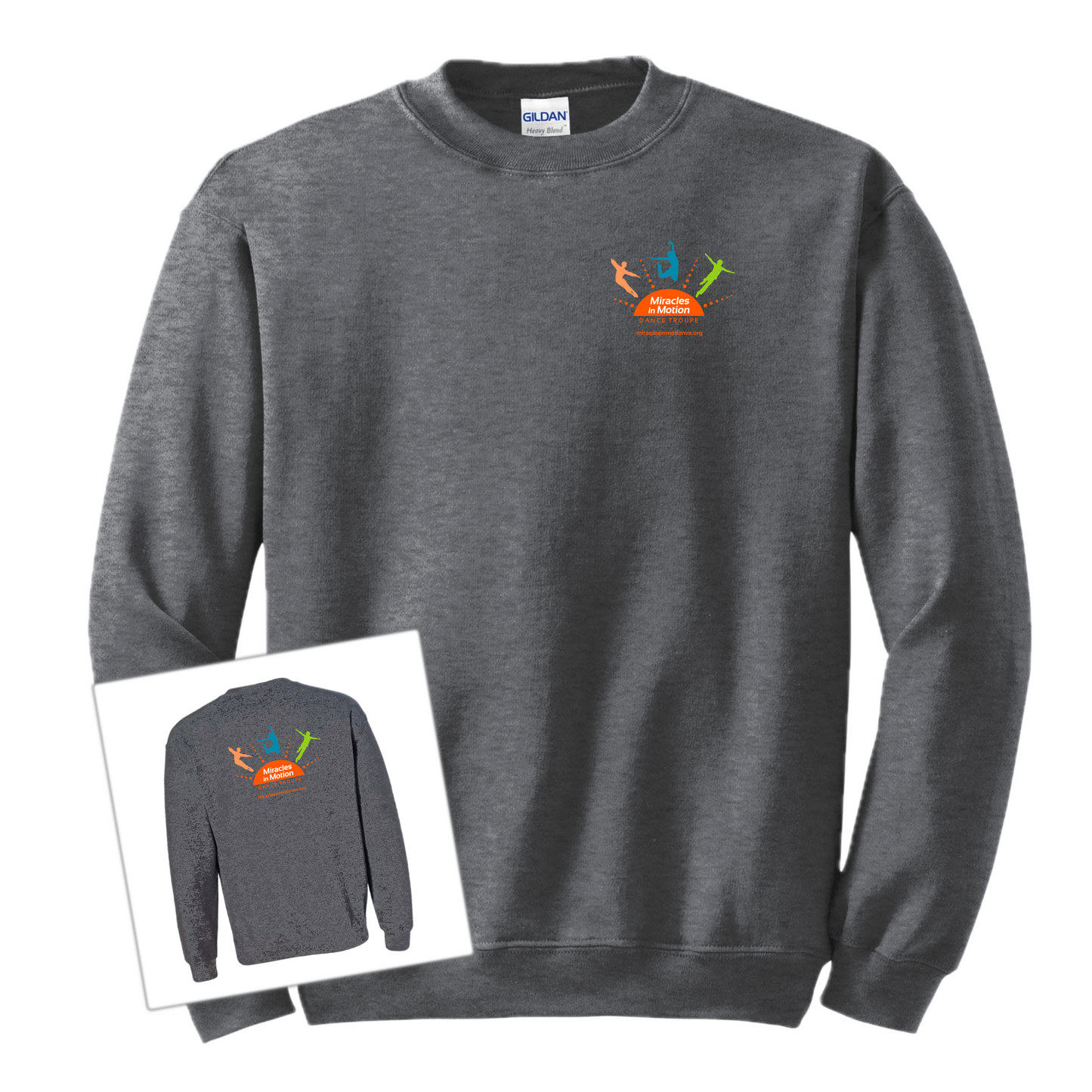 Miracles in Motion Color Logo Crewneck