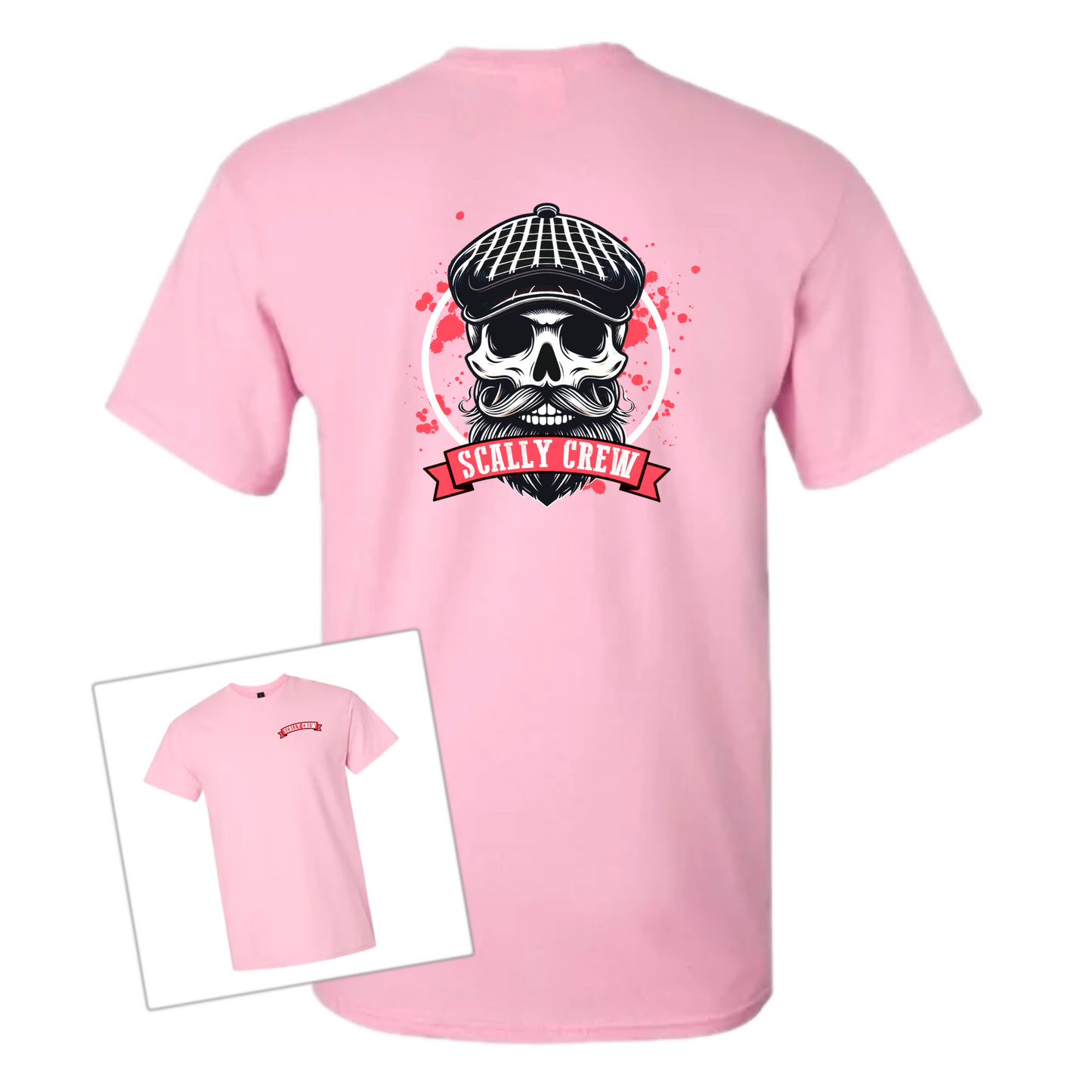 Scally Crew Breast Cancer Logo Tee