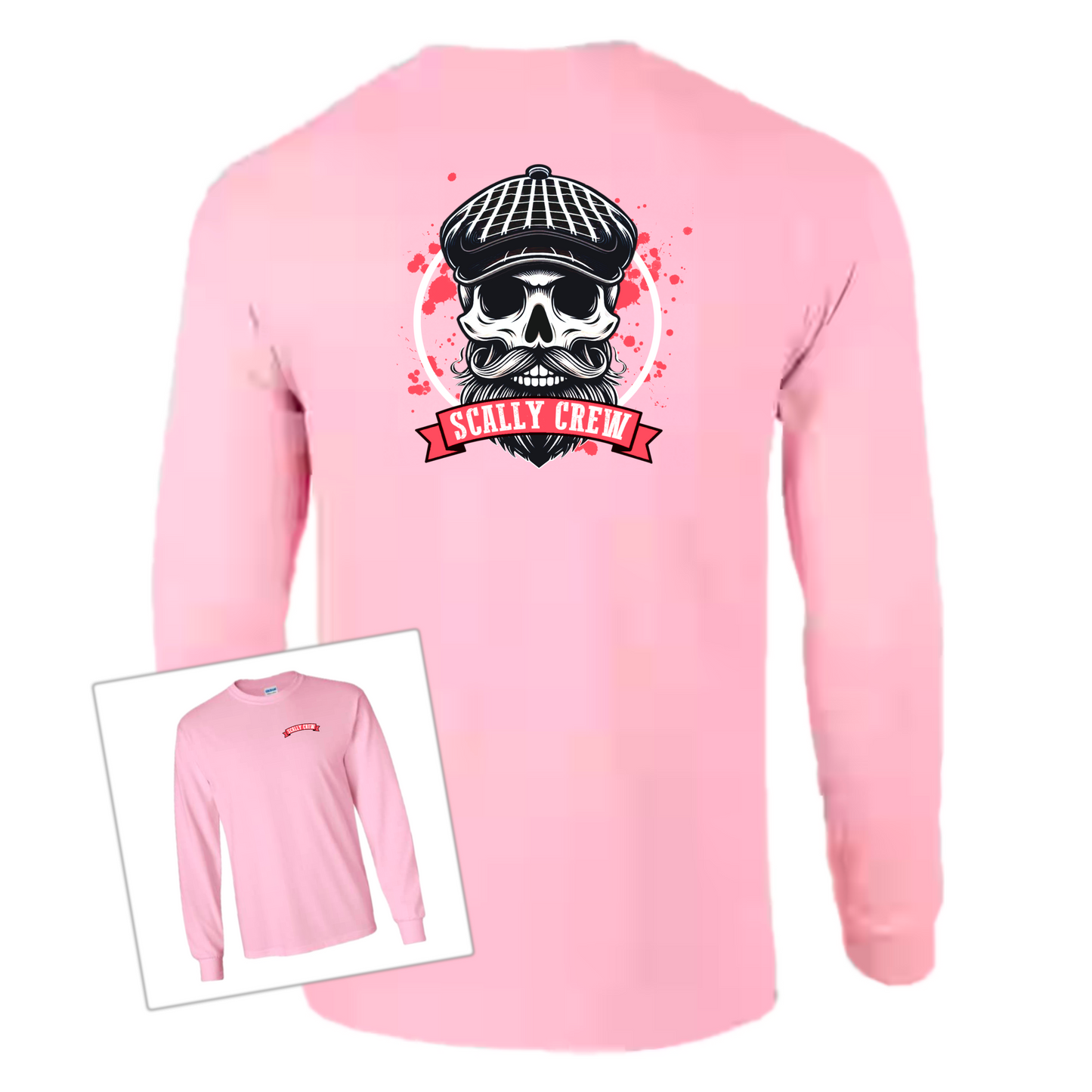 Scally Crew Breast Cancer Long Sleeve Tee