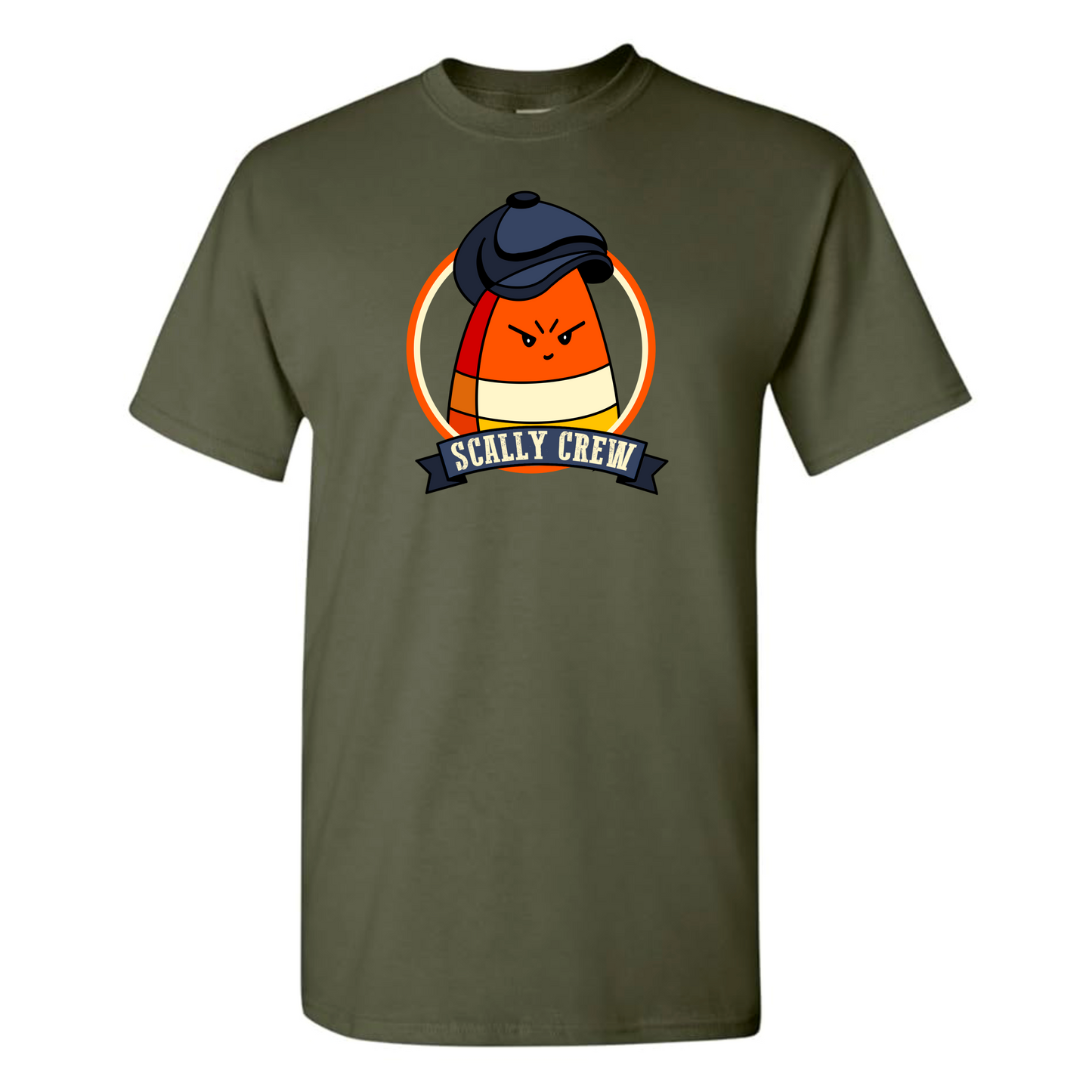 Scally Crew Candy Corn Logo