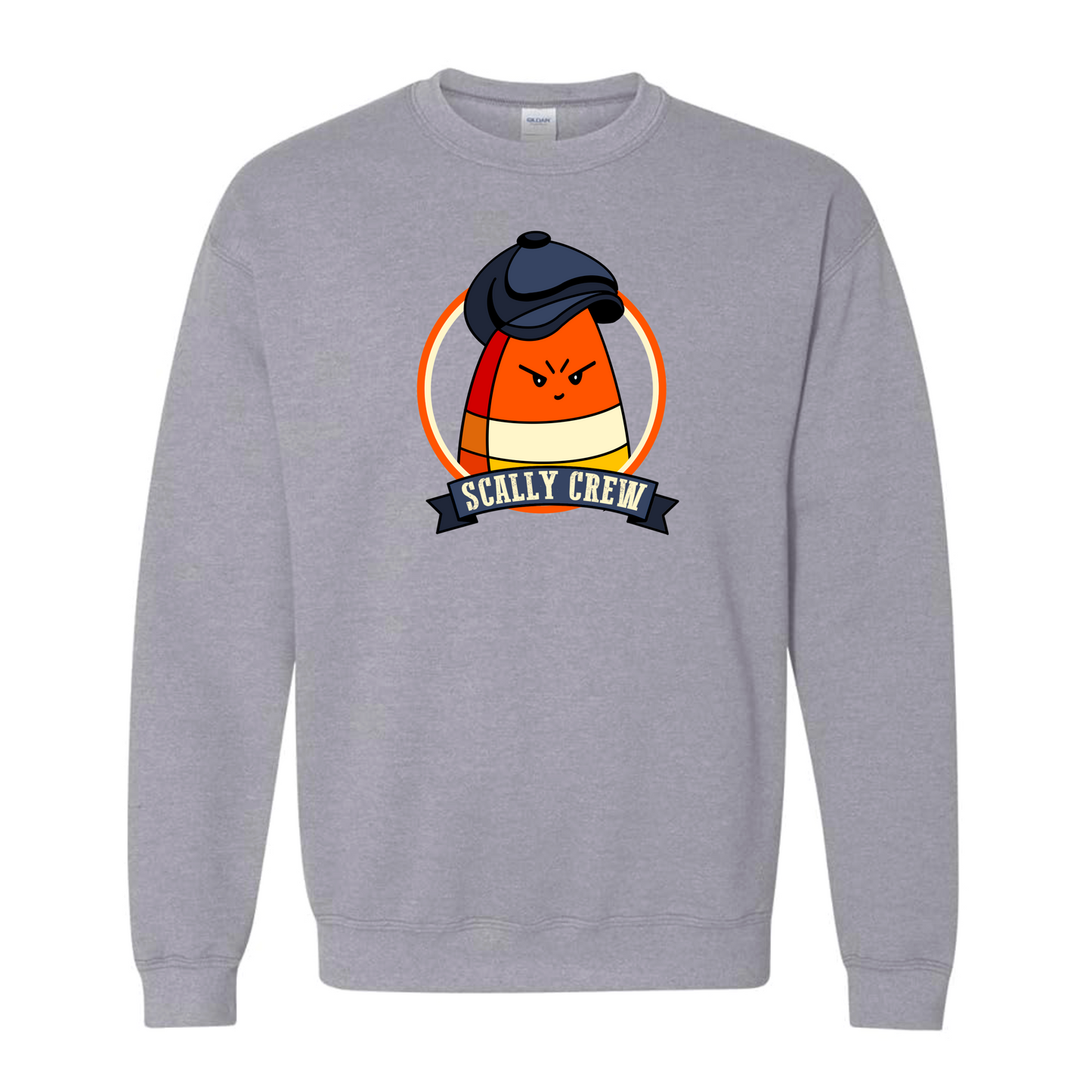 Scally Crew Candy Corn Logo