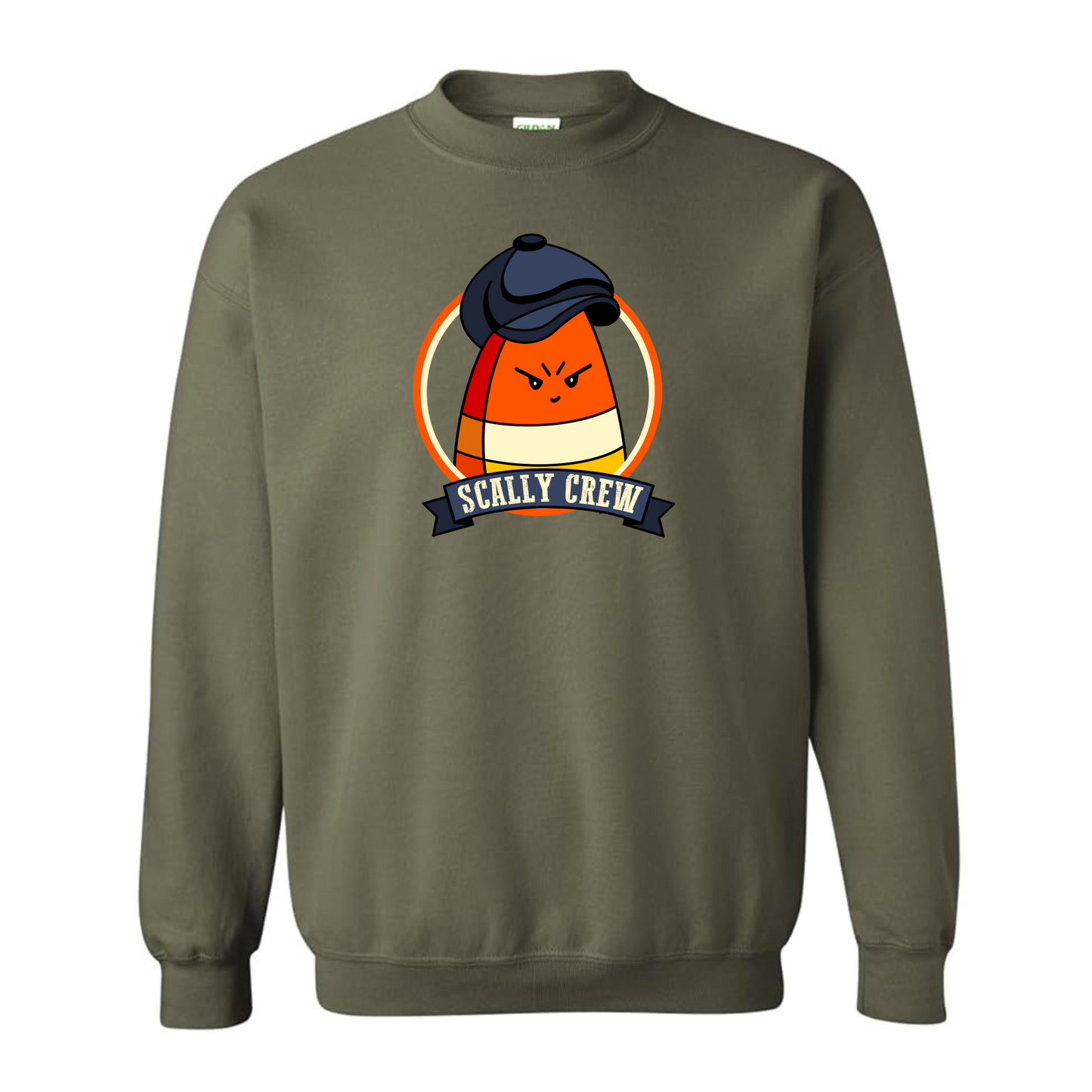 Scally Crew Candy Corn Logo