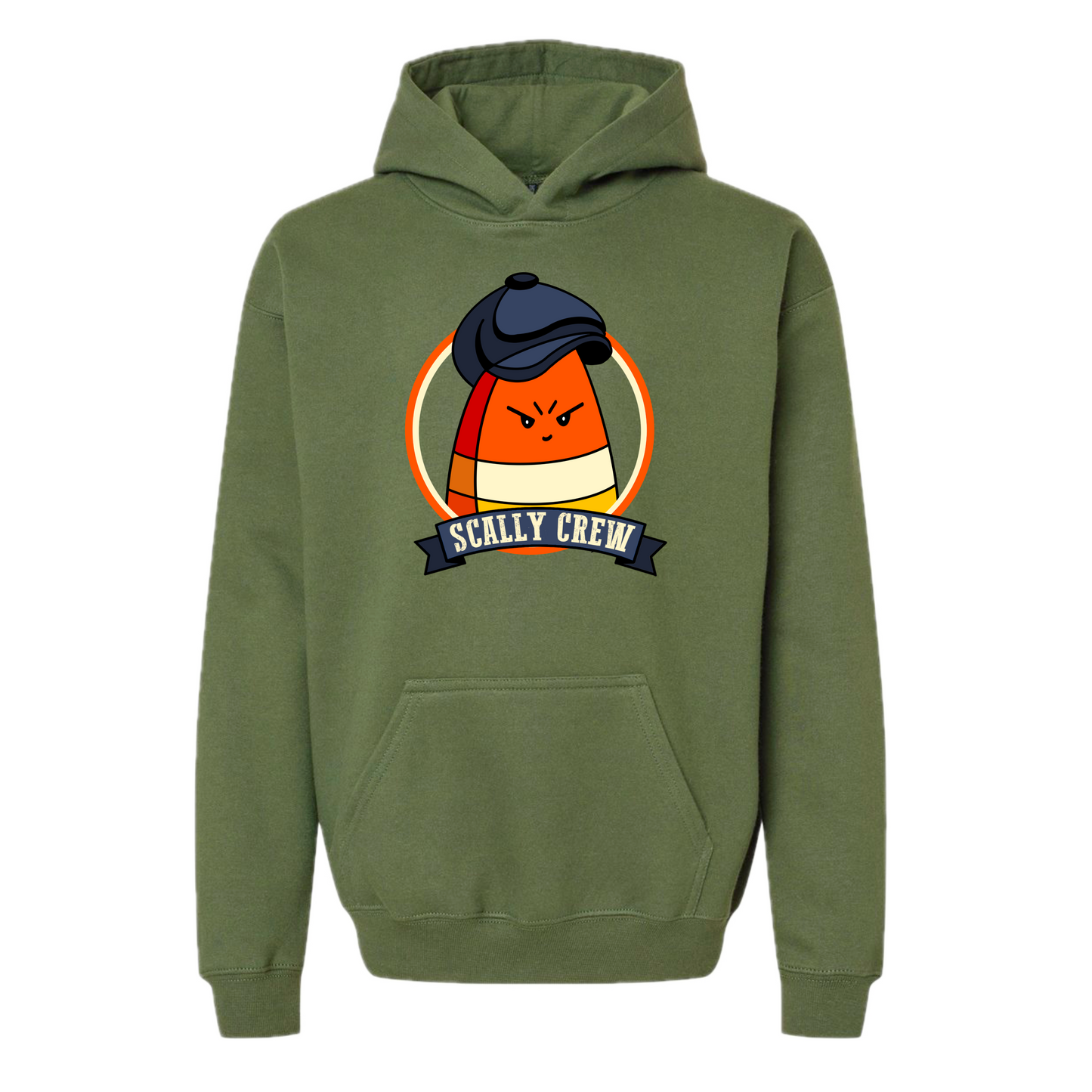 Scally Crew Candy Corn Logo