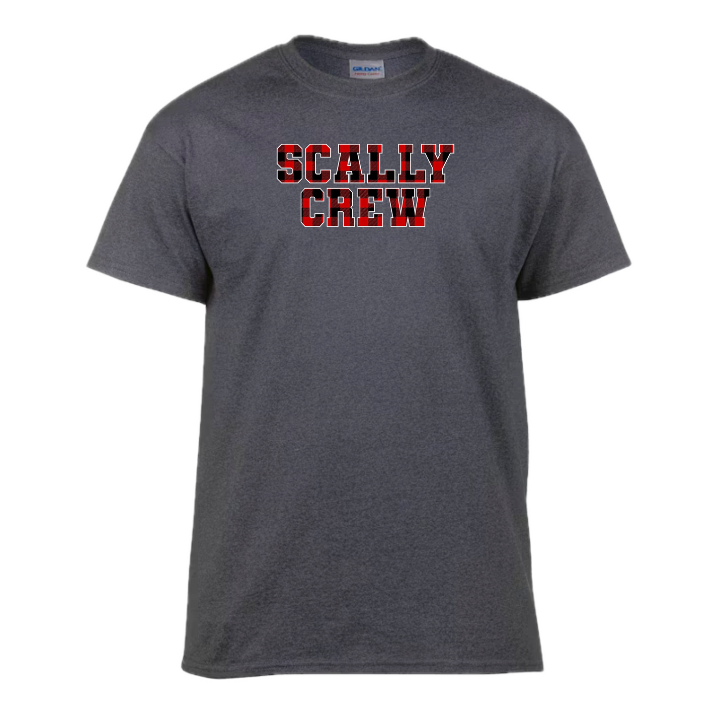 Scally Crew Buffalo Plaid Tee
