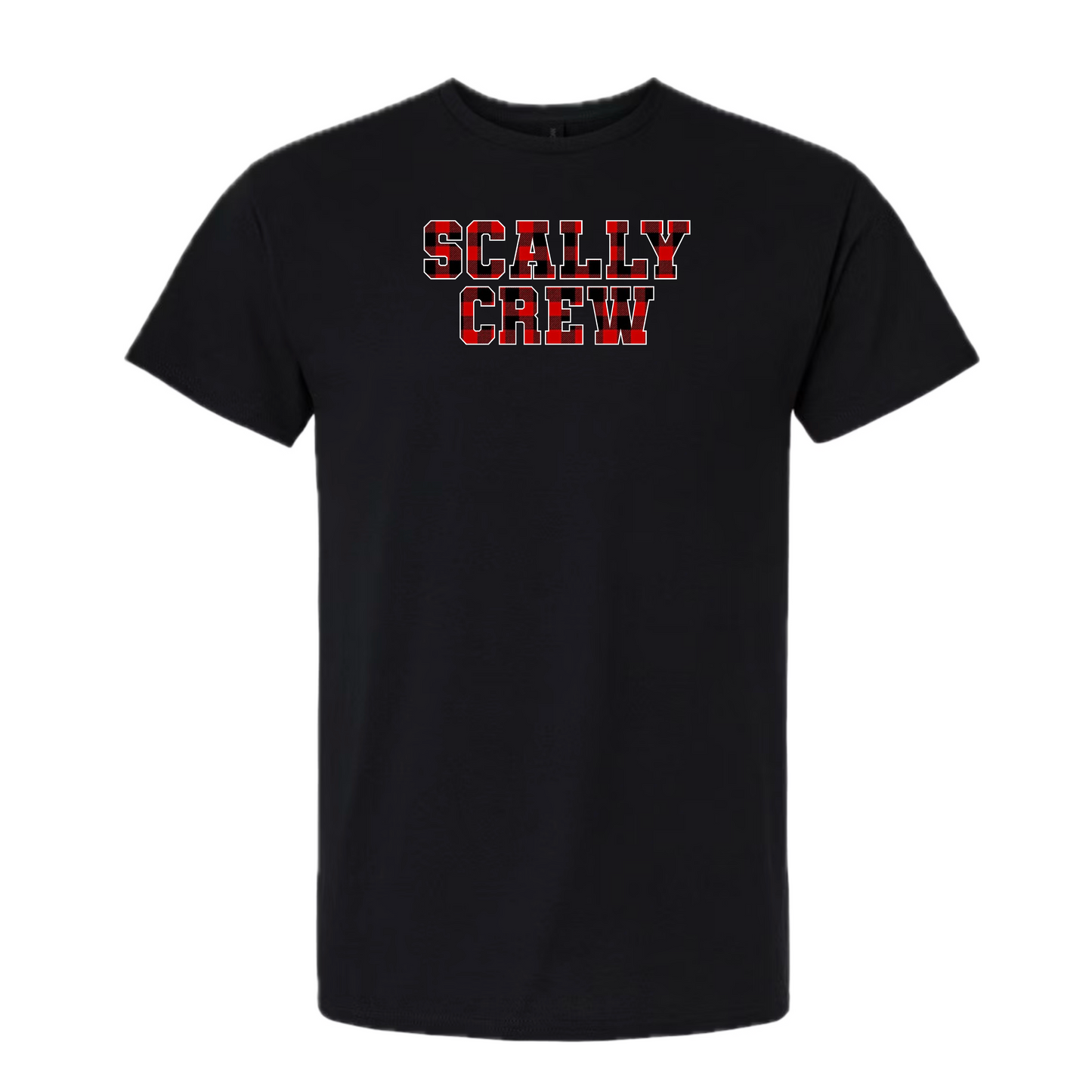 Scally Crew Buffalo Plaid Tee