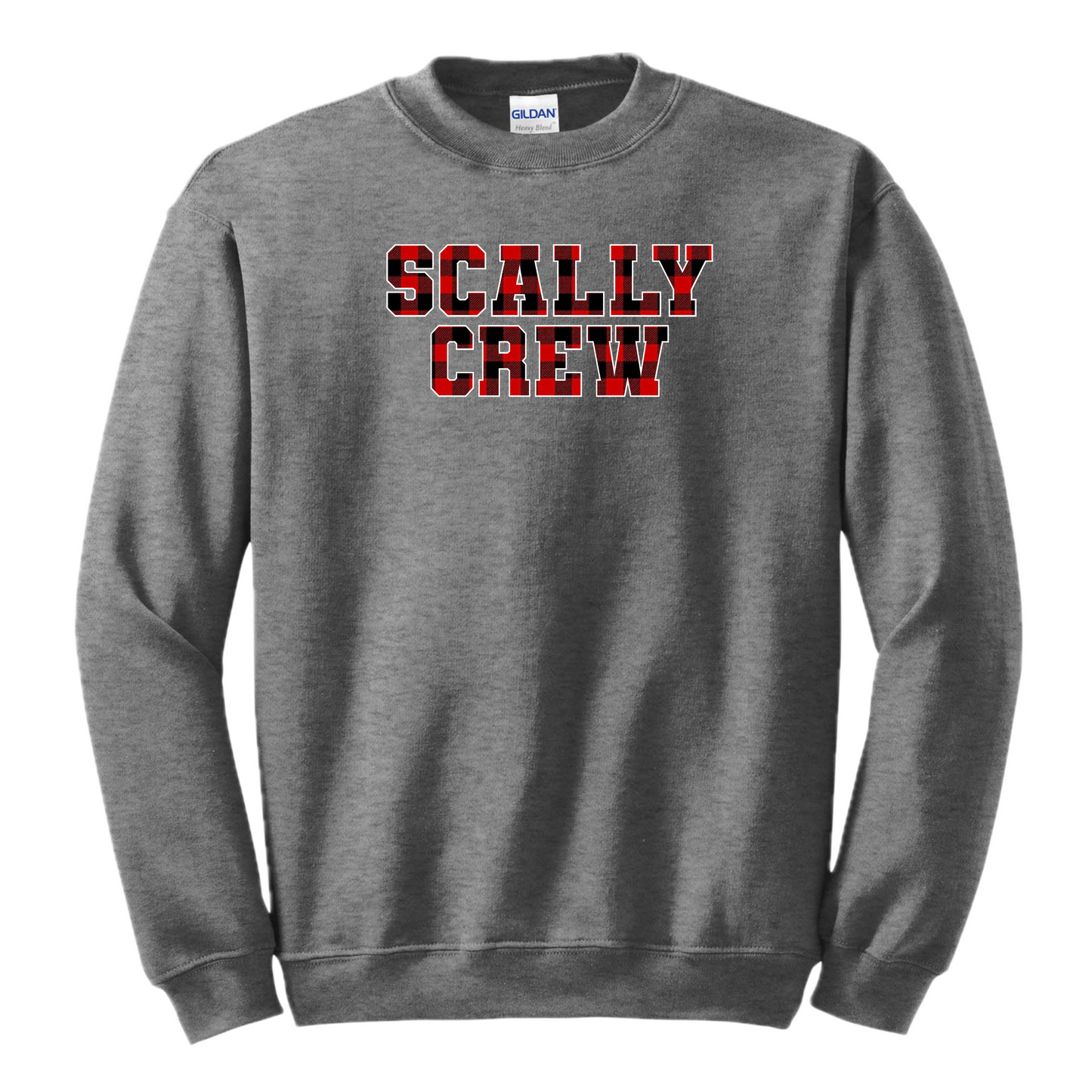 Scally Crew Buffalo Plaid Sweatshirt
