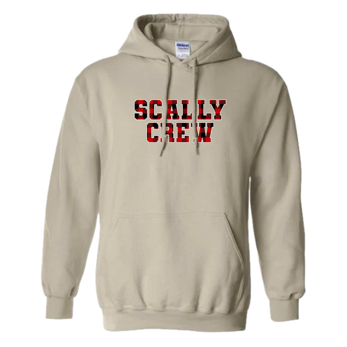 Scally Crew Buffalo Plaid Sweatshirt