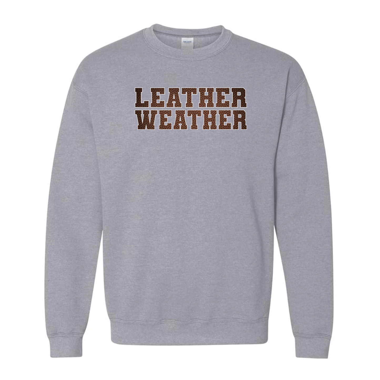 Leather Weather Sweatshirt