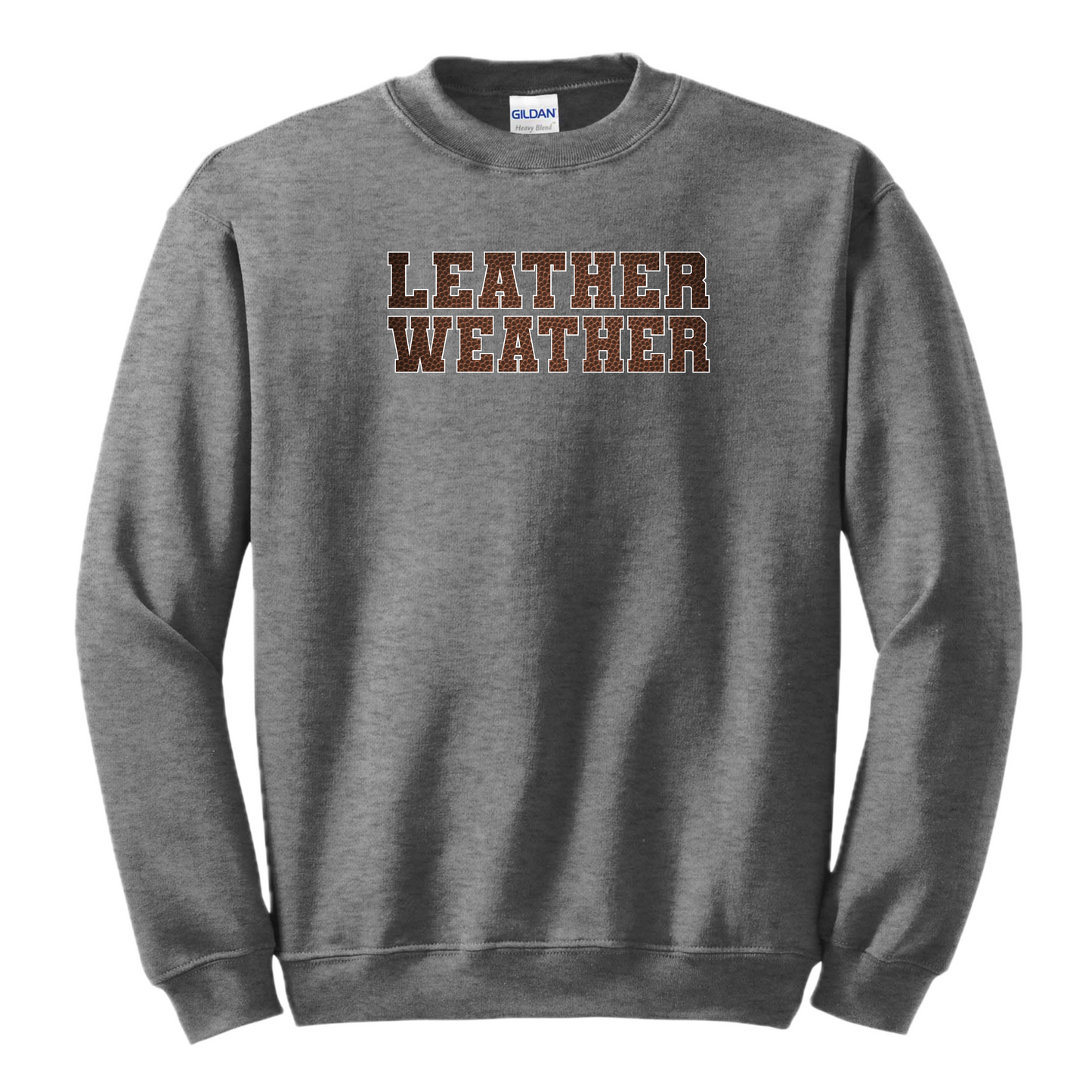 Leather Weather Sweatshirt