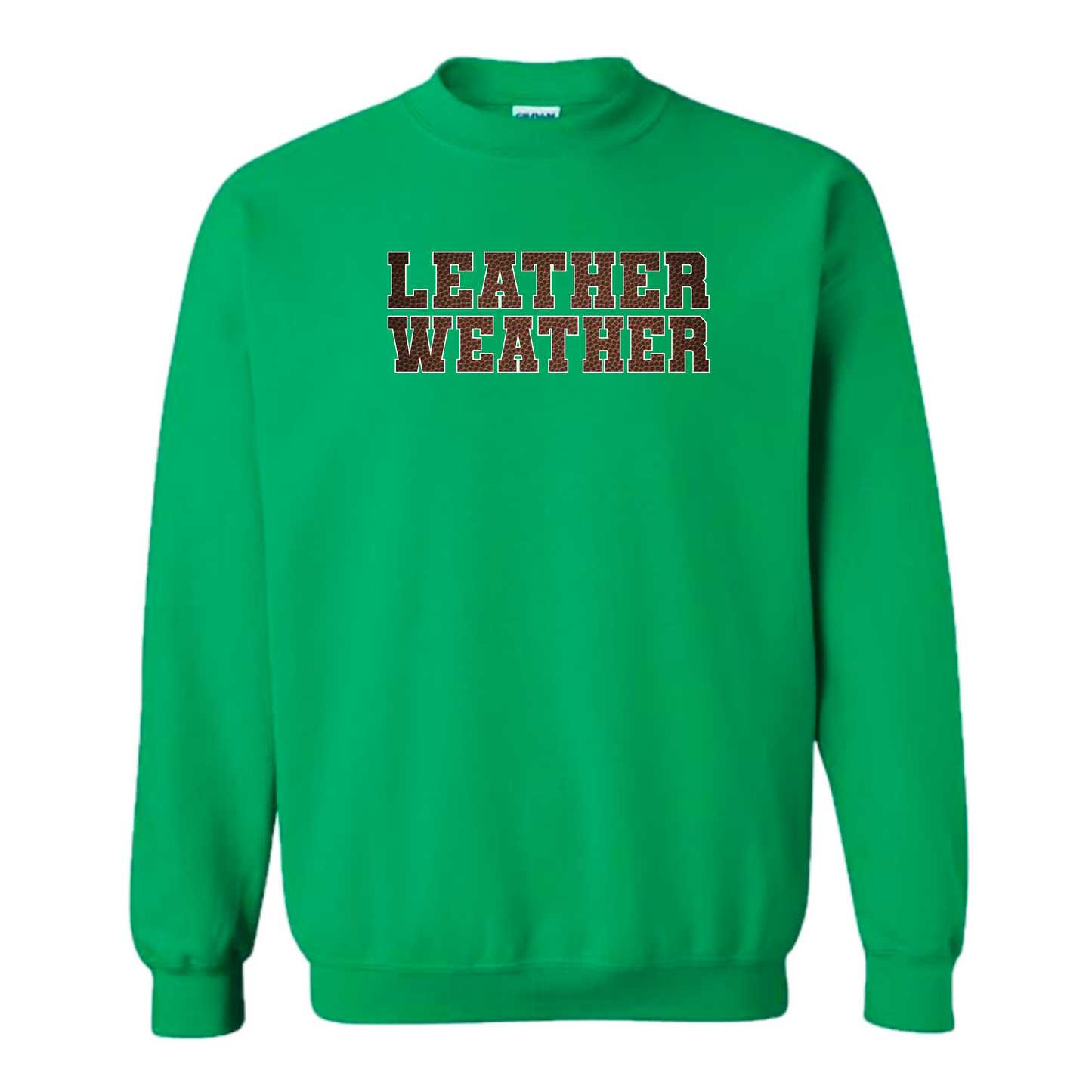 Leather Weather Sweatshirt
