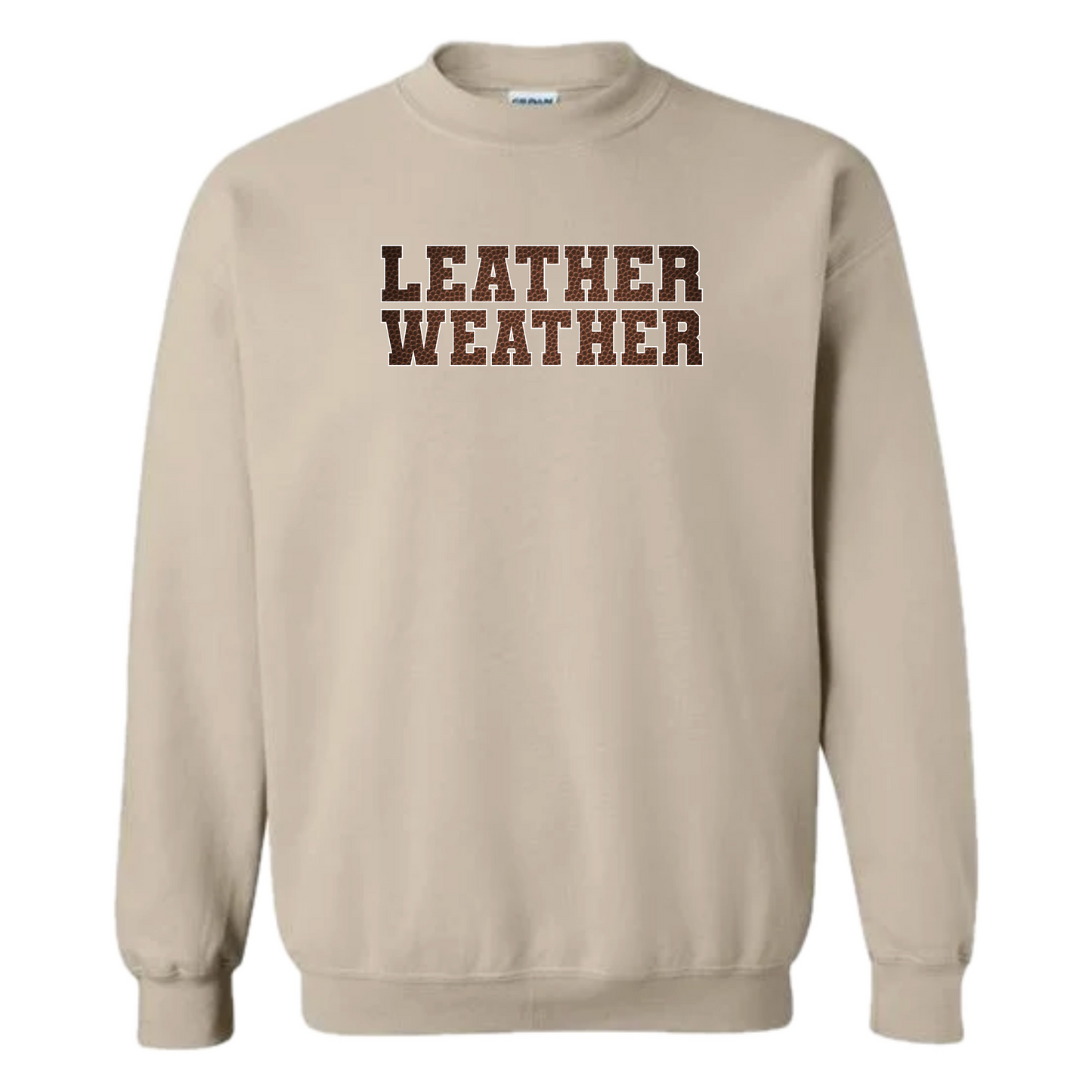 Leather Weather Sweatshirt
