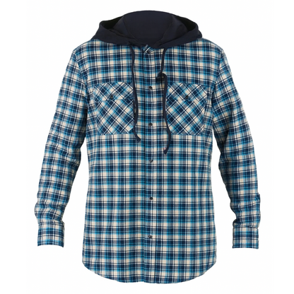 Abominable Hooded Button Down