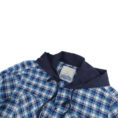 Abominable Hooded Button Down