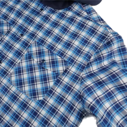 Abominable Hooded Button Down