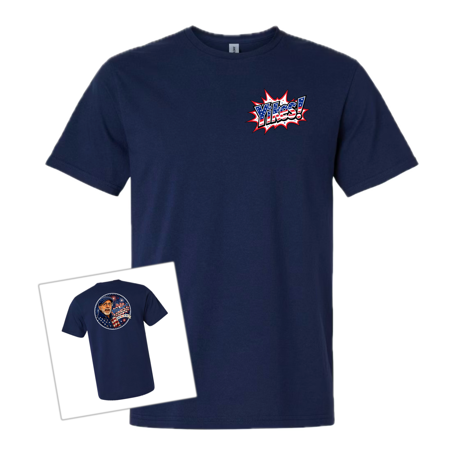 4th of July Yikes! by John Leary Tee