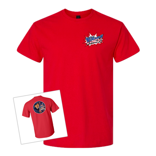 4th of July Yikes! by John Leary Tee